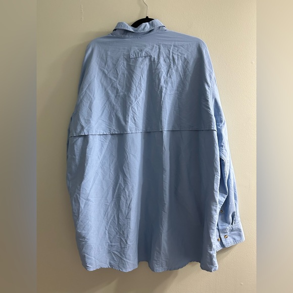 Vintage L.l. Bean hiking outdoor fishing vented button up long sleeve shirt - Picture 4 of 6